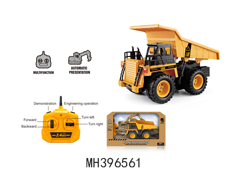 2.4G 1:22 6 CHANNEL R/C CONSTRUCTION TRUCK (NOT INCLUDE BATTERY)