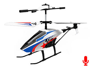 INFRARED 3.5 CHANNEL VOICE CONTROL HELICOPTER WITH GYRO,INCLUDE USB